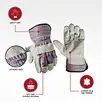 town and country leather gardening gloves